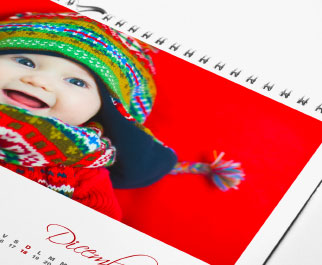 Personalized photo calendar