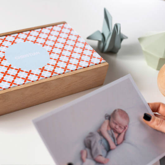 Memory Box | Scatola in legno per foto