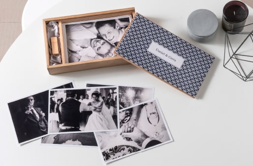 Memory Box | Scatola in legno per foto