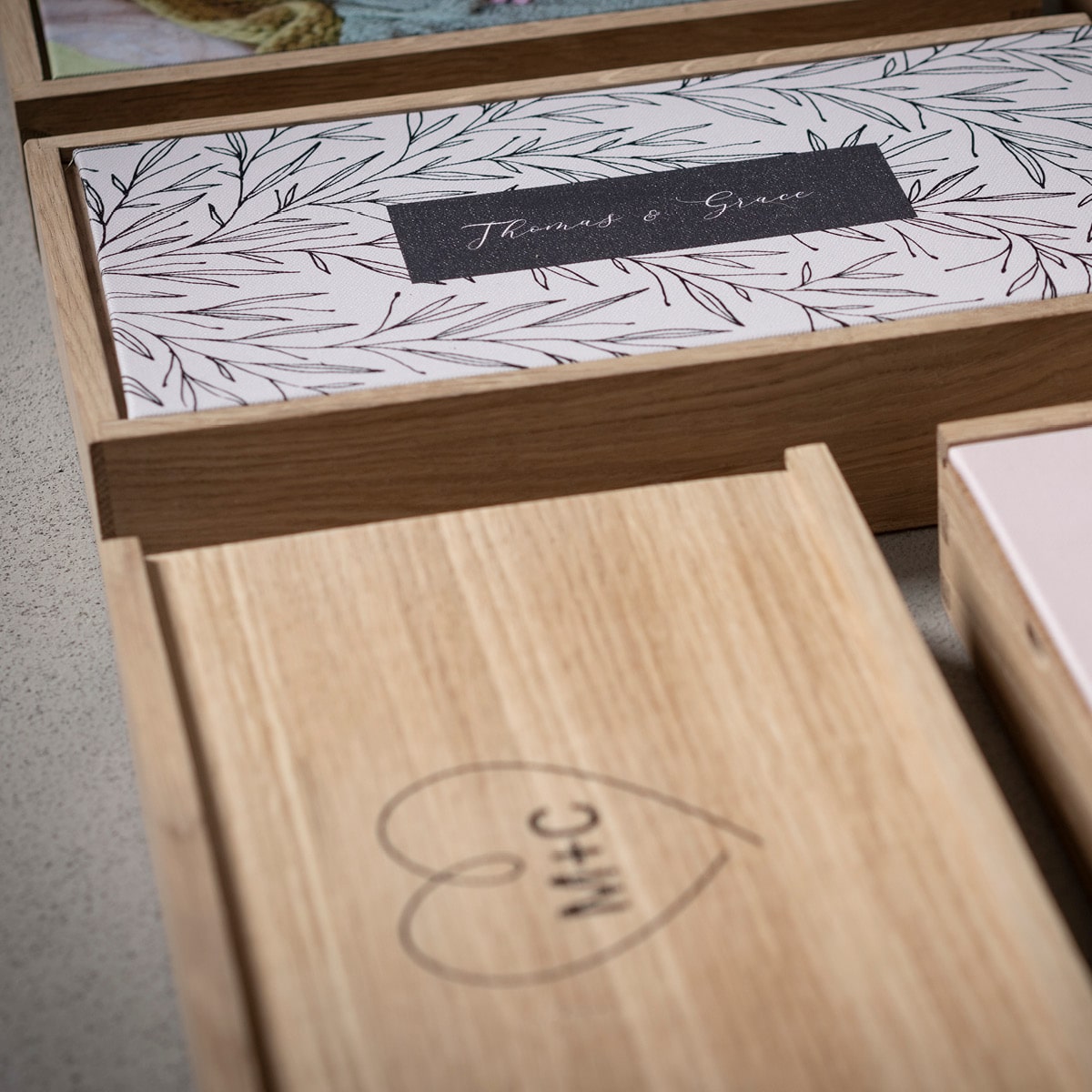 Memory Box | Box foto in legno